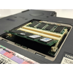 Замена ОЗУ Toshiba Tecra 8200